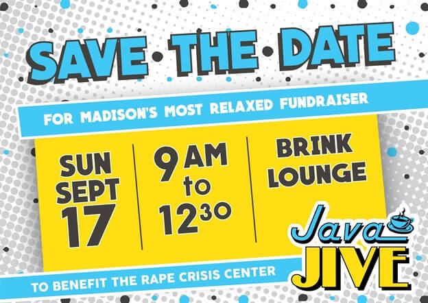 Java Jive- A fundraiser for the Dane County Rape Crisis Center