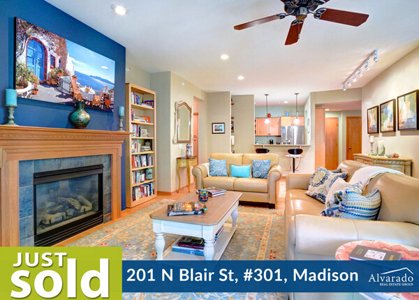 201 N Blair St., #301, Madison – Sold by Alvarado Real Estate Group